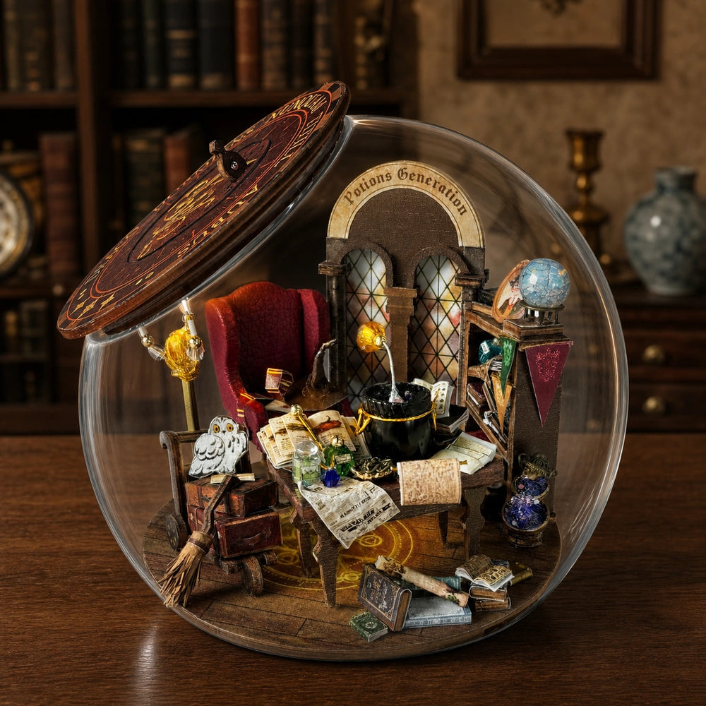 Underground Potion Castle - Diorama en cúpula
