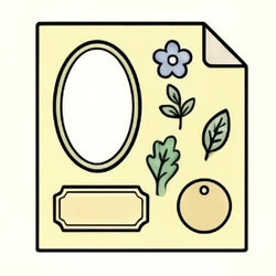 Láminas decorativas para recortar