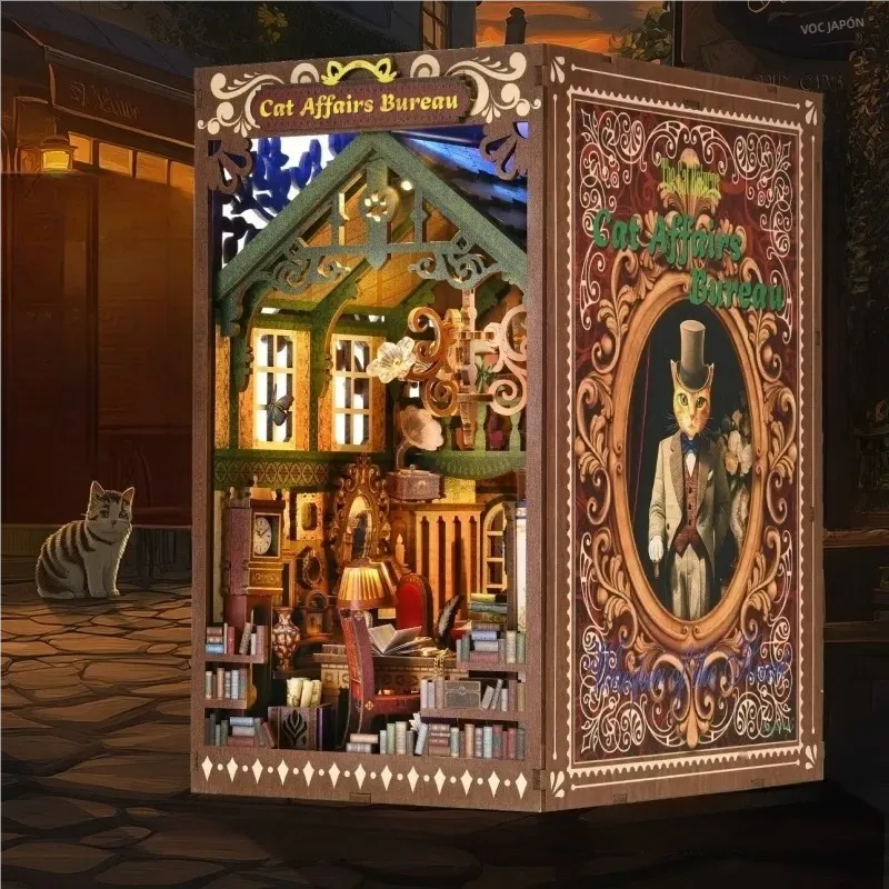 Cat Affairs Bureau - Sujetalibros Book Nook