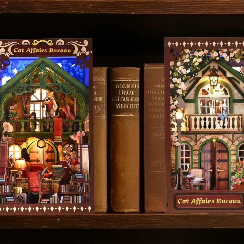 Cat Affairs Bureau - Sujetalibros Book Nook