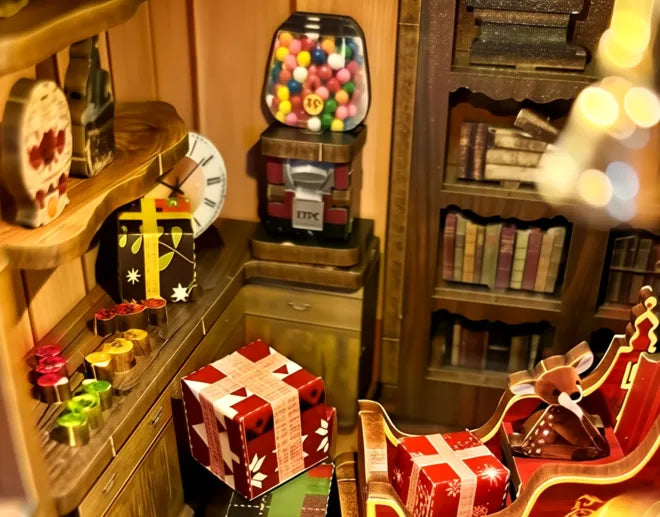 Árbol de Navidad con regalos