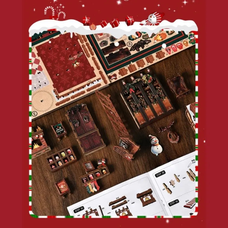 Christmas Shop - DIY Book Nook
