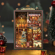 Christmas Shop - DIY Book Nook