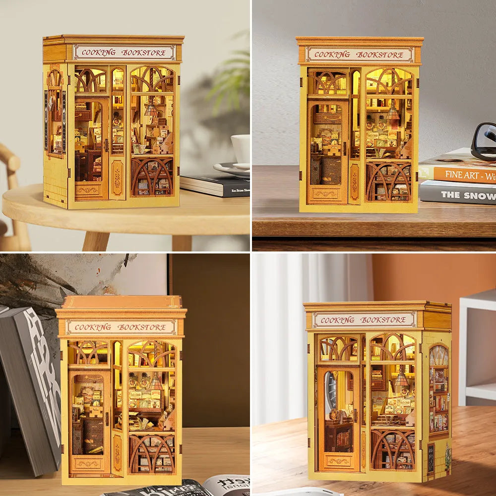 Cooking Bookstore - Maquetas Book Nook