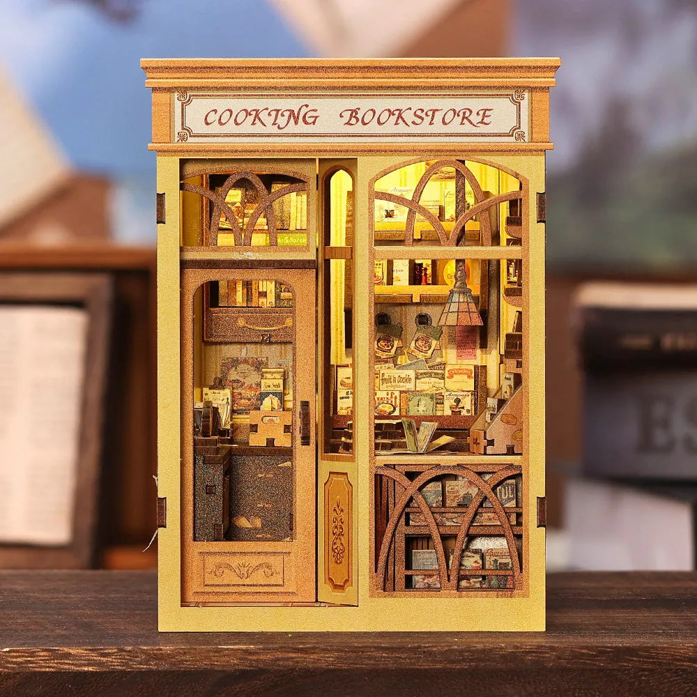 Cooking Bookstore - Maquetas Book Nook