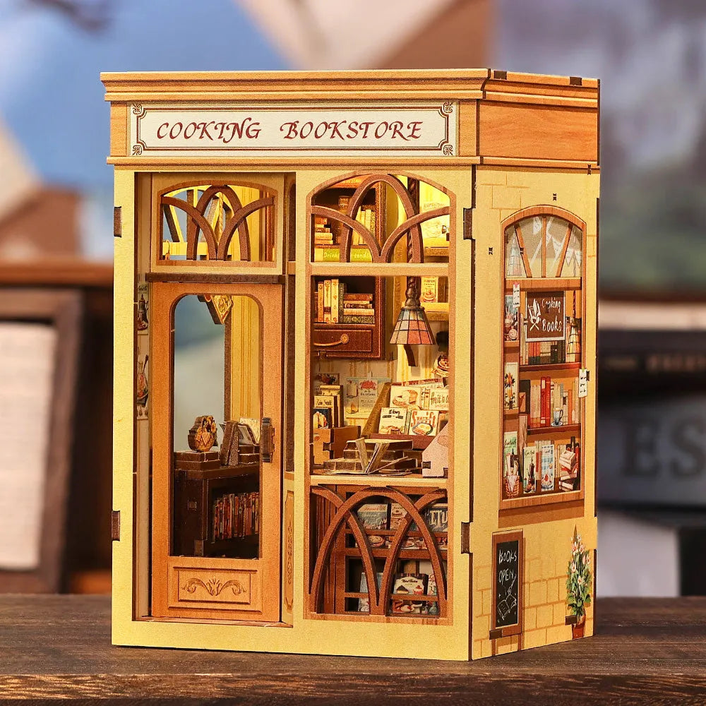 Cooking Bookstore - Maquetas Book Nook