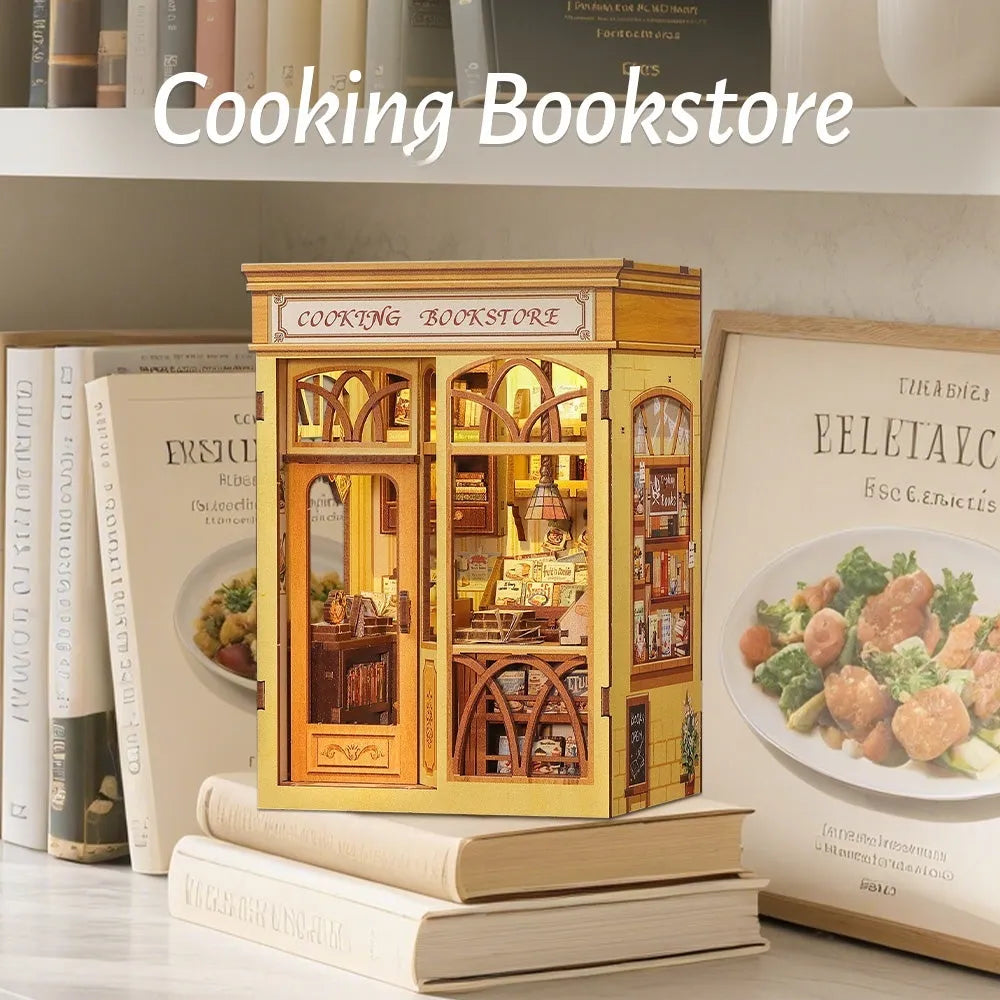 Cooking Bookstore - Maquetas Book Nook