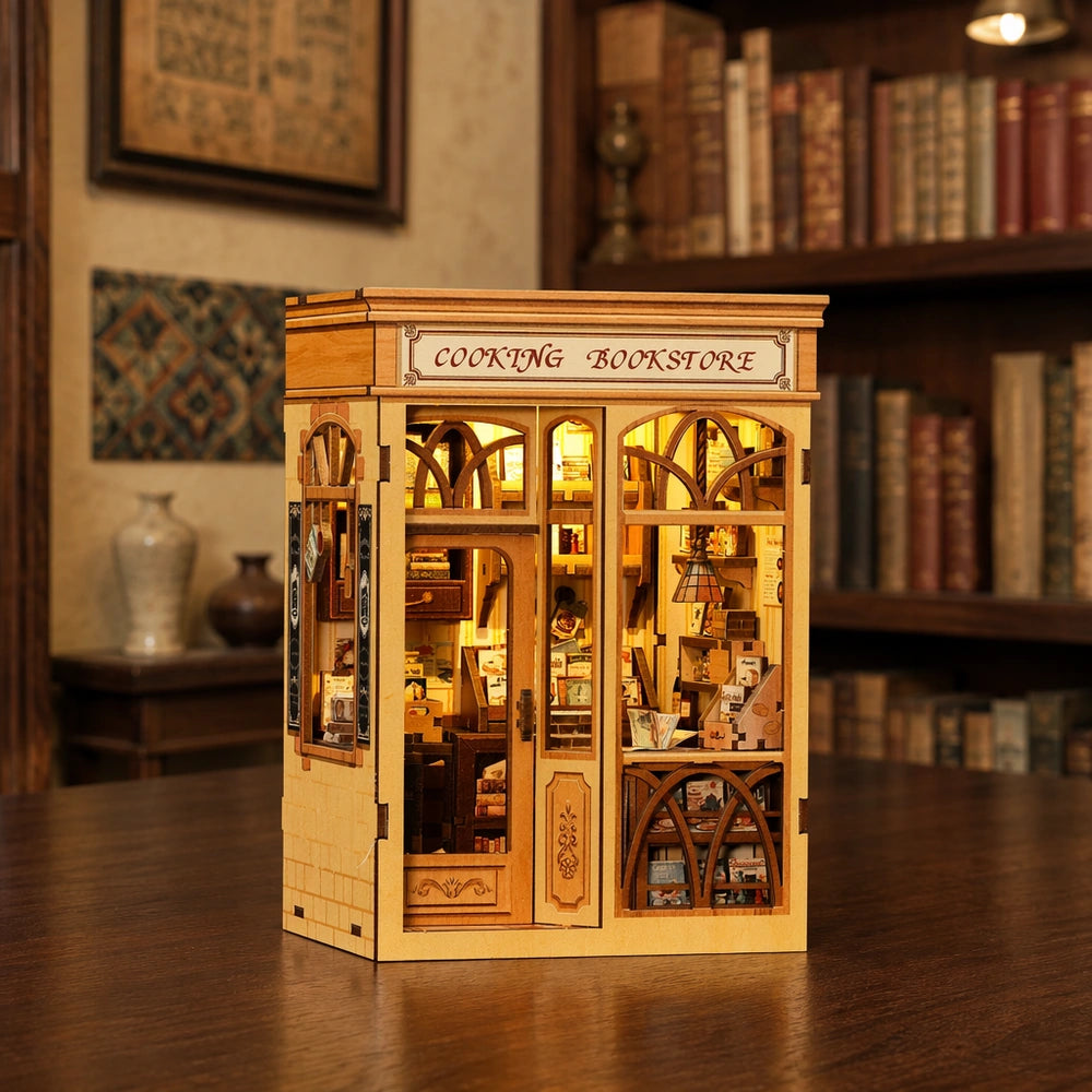 Cooking Bookstore - Maquetas Book Nook
