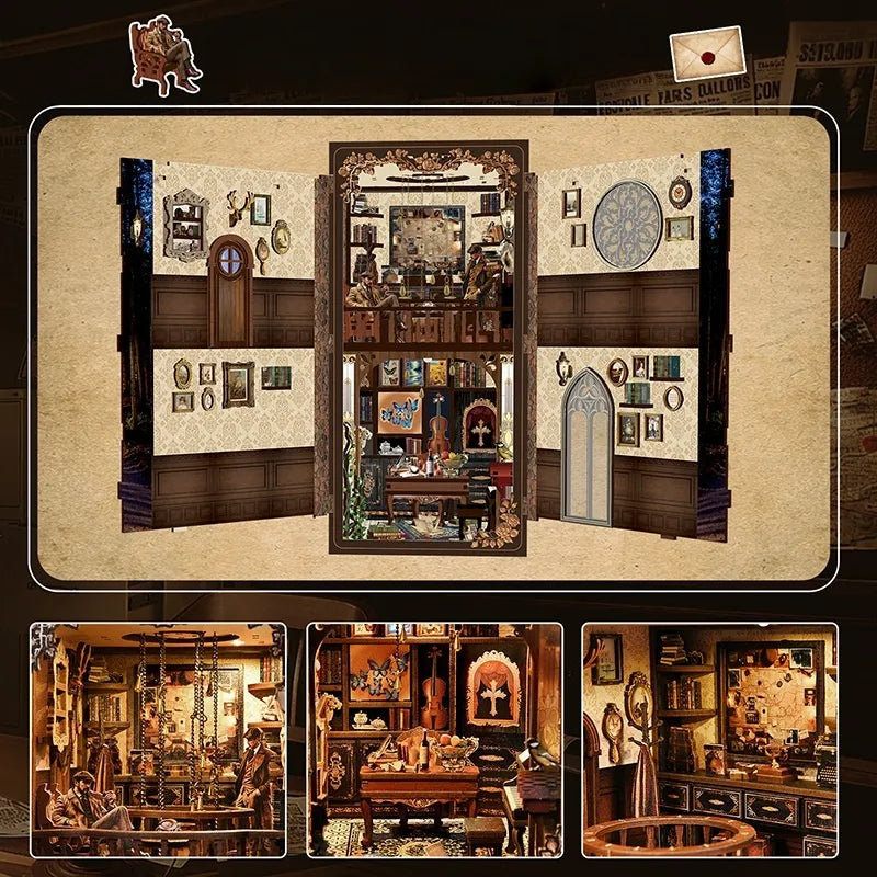 Dark Box Mystery Case - Book Nook
