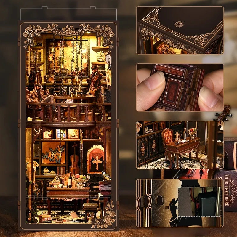 Dark Box Mystery Case - Book Nook
