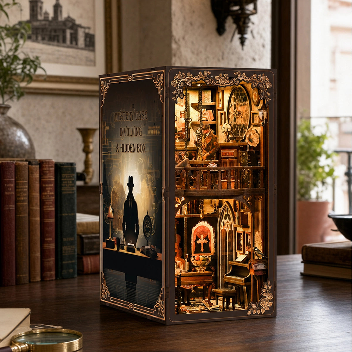 Dark Box Mystery Case - Book Nook