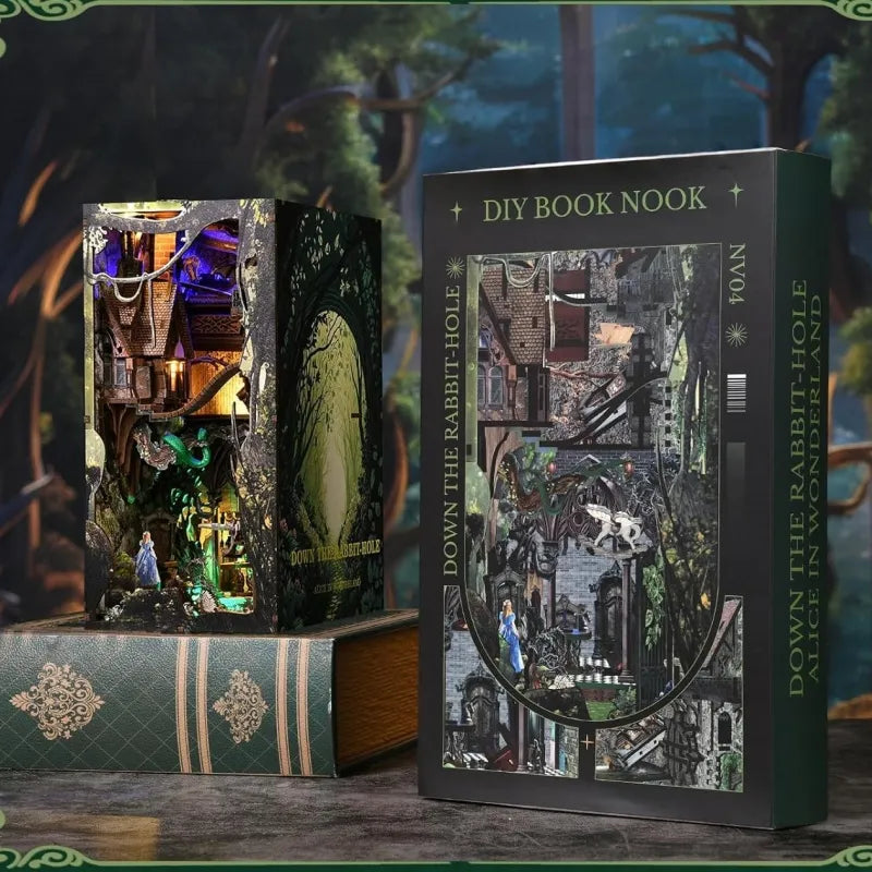 Down The Rabbit-Hole Alice in Wonderland - Booknook