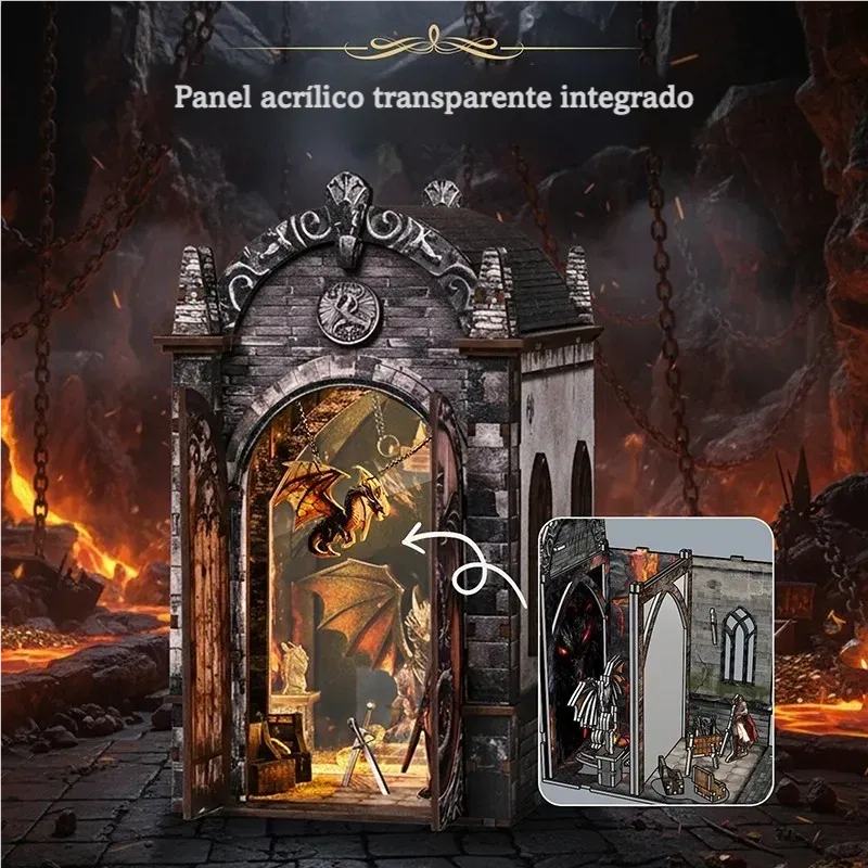 Dragons Treasure Labyrinth - Book Nook