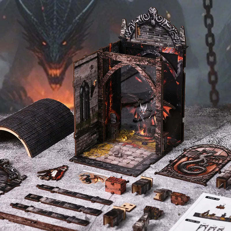 Dragons Treasure Labyrinth - Book Nook