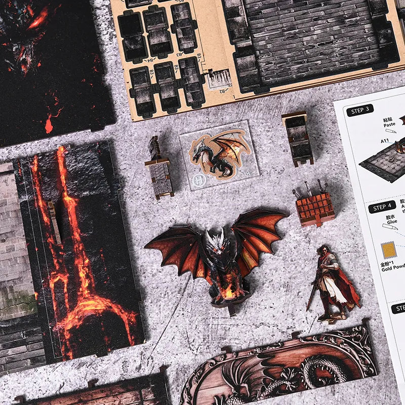 Dragons Treasure Labyrinth - Book Nook