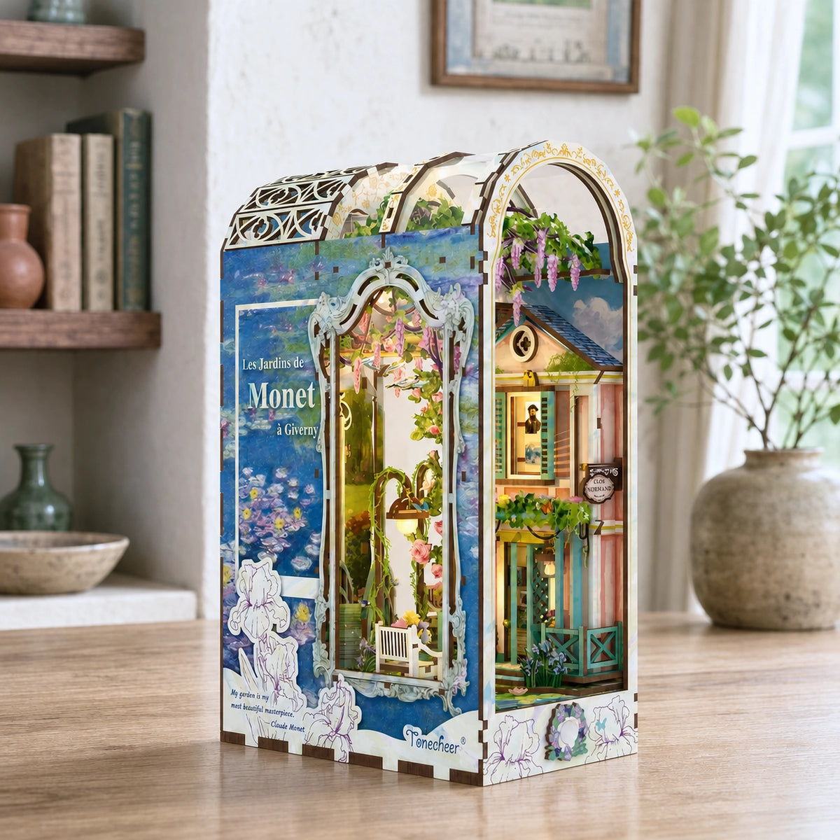 Giverny Garden - DIY Book Nook