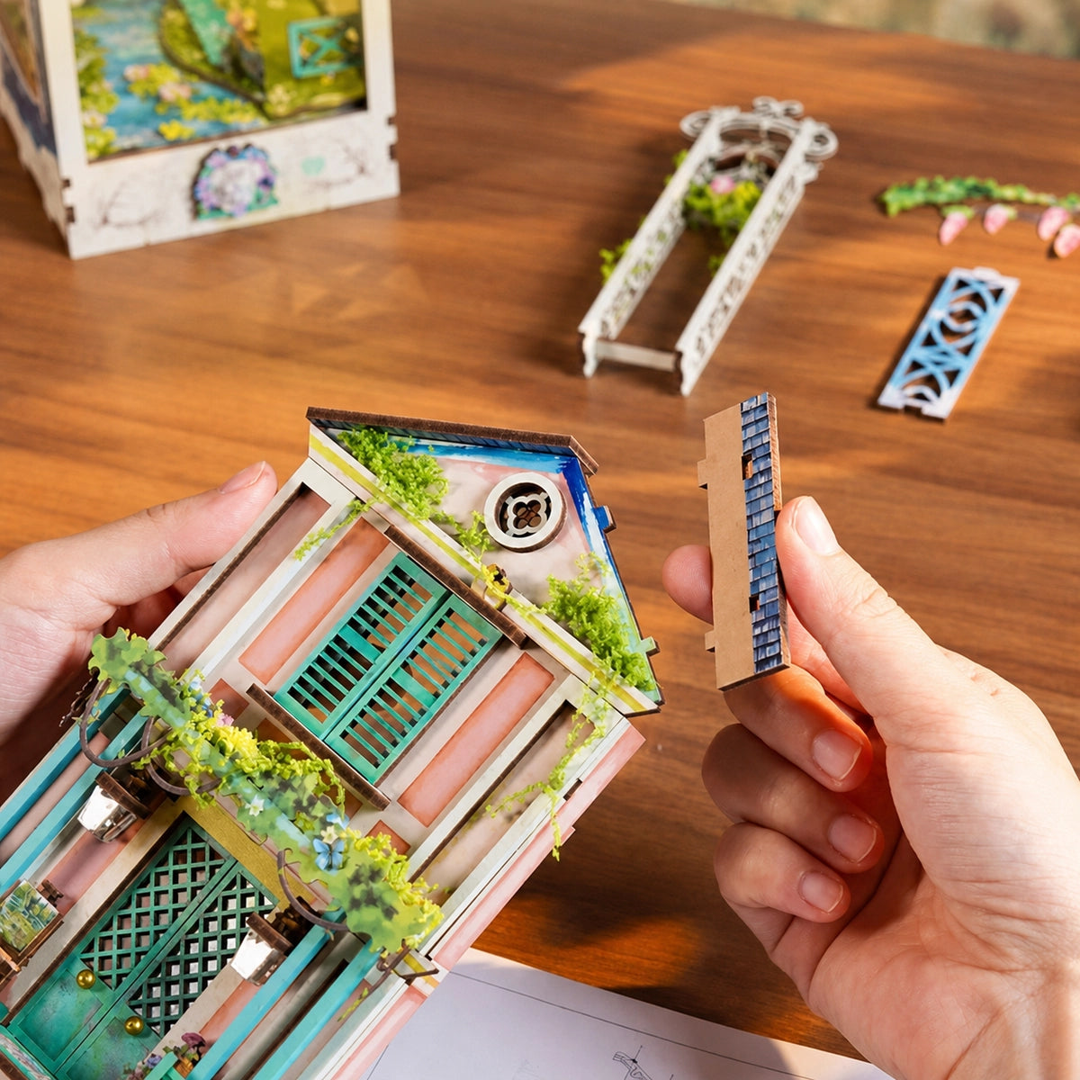 Giverny Garden - DIY Book Nook