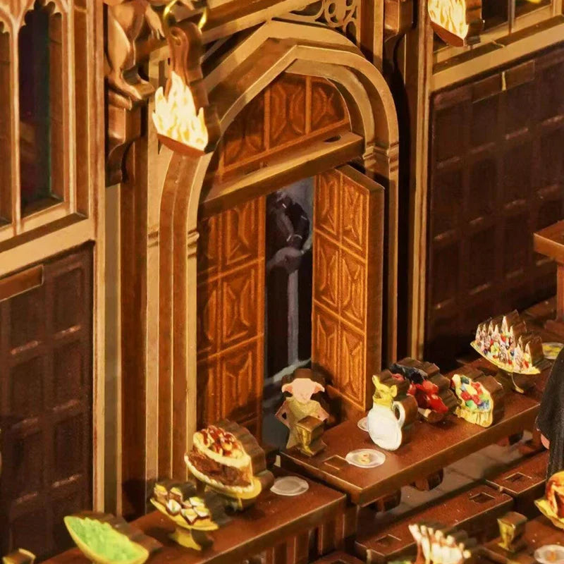 Harry Potter Magic Auditorium - Book Nook en miniatura