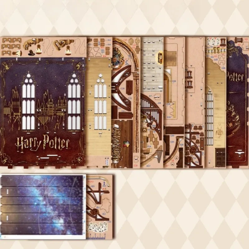 Harry Potter Magic Auditorium - Book Nook en miniatura