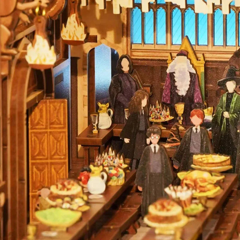 Harry Potter Magic Auditorium - Book Nook en miniatura