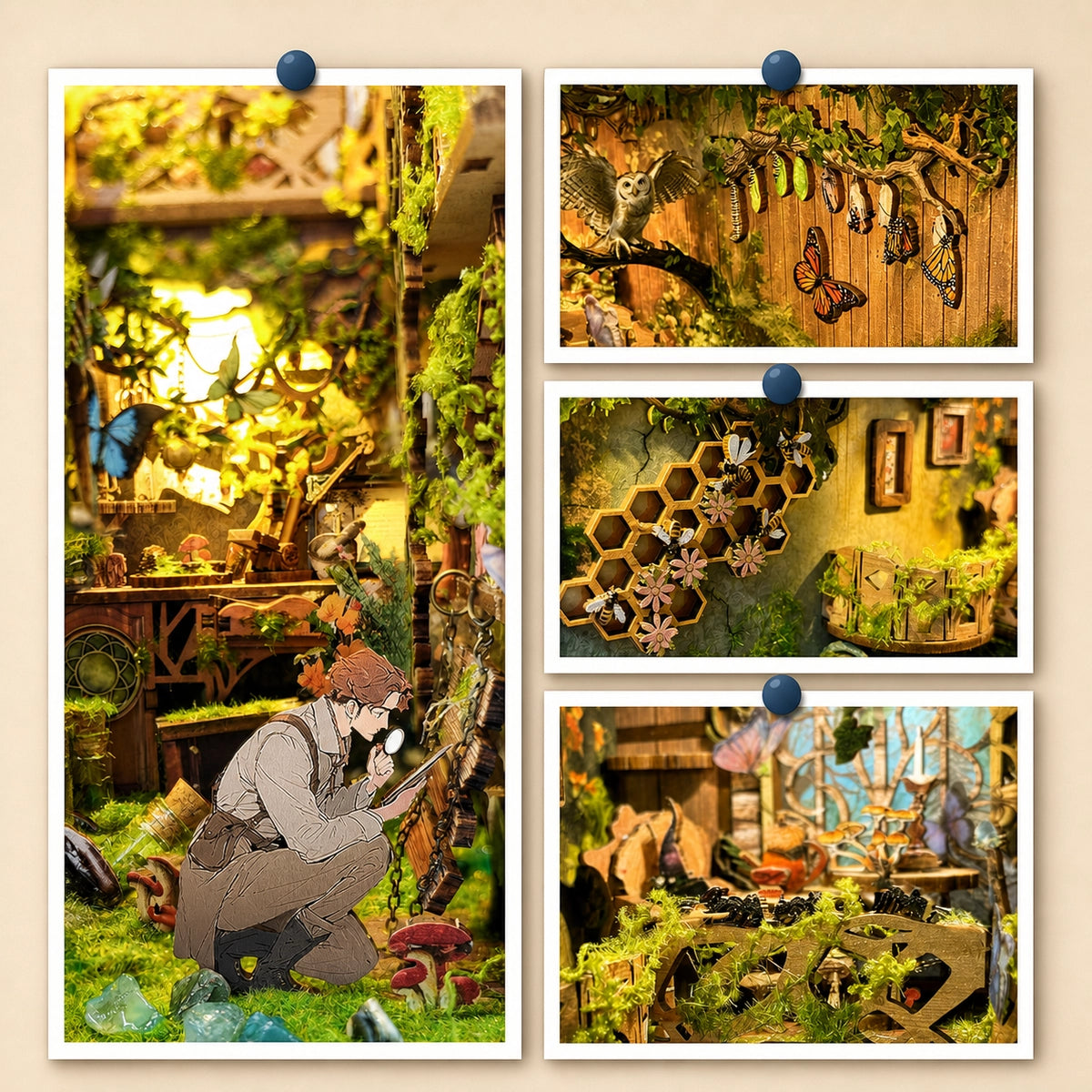 Insect Story - Book Nook Kit