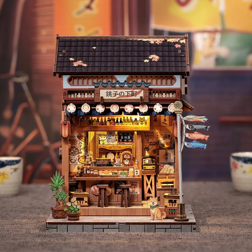 Choshi no Shitamachi - Book Nook en miniatura