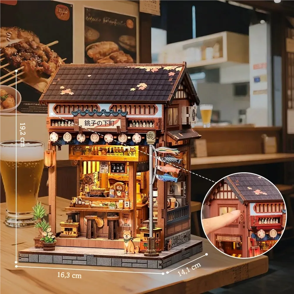 Choshi no Shitamachi - Book Nook en miniatura