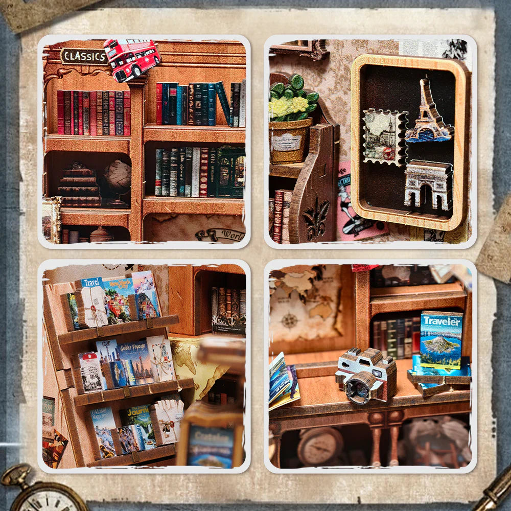 Journey Trace Bookshop - Kit Book Nook