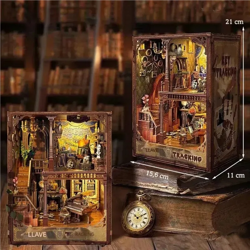 Key Tracking - DIY Book Nook