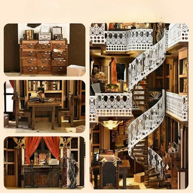 Law Library - DIY Book Nook