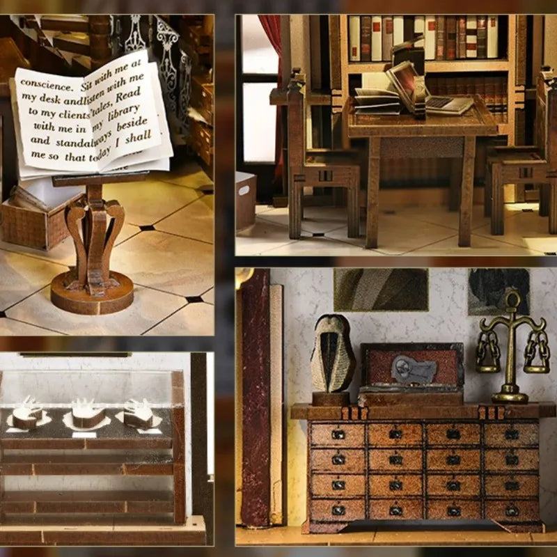 Law Library - DIY Book Nook