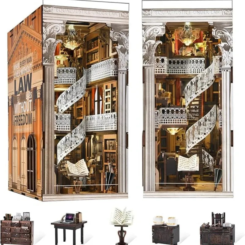 Law Library - DIY Book Nook