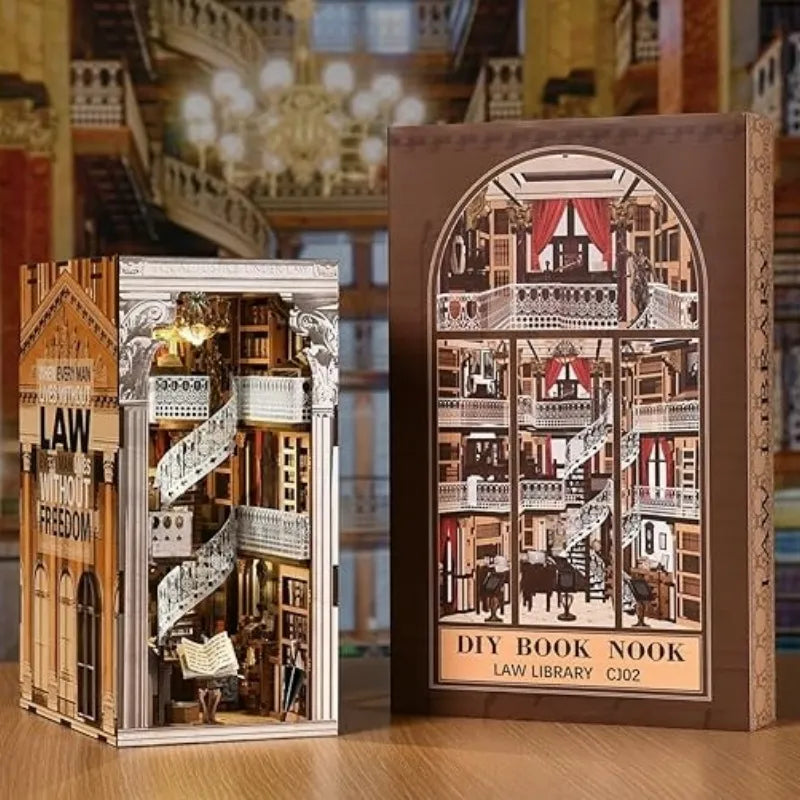Law Library - DIY Book Nook