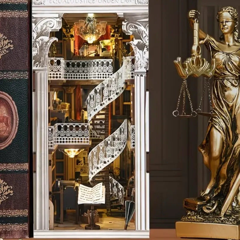 Law Library - DIY Book Nook
