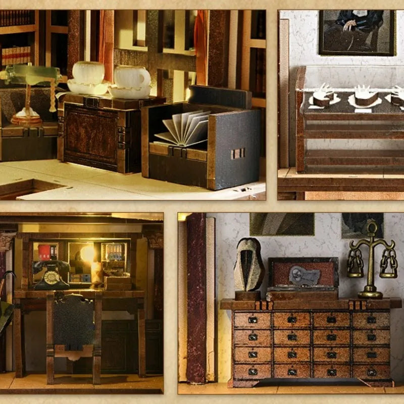 Law Library - DIY Book Nook