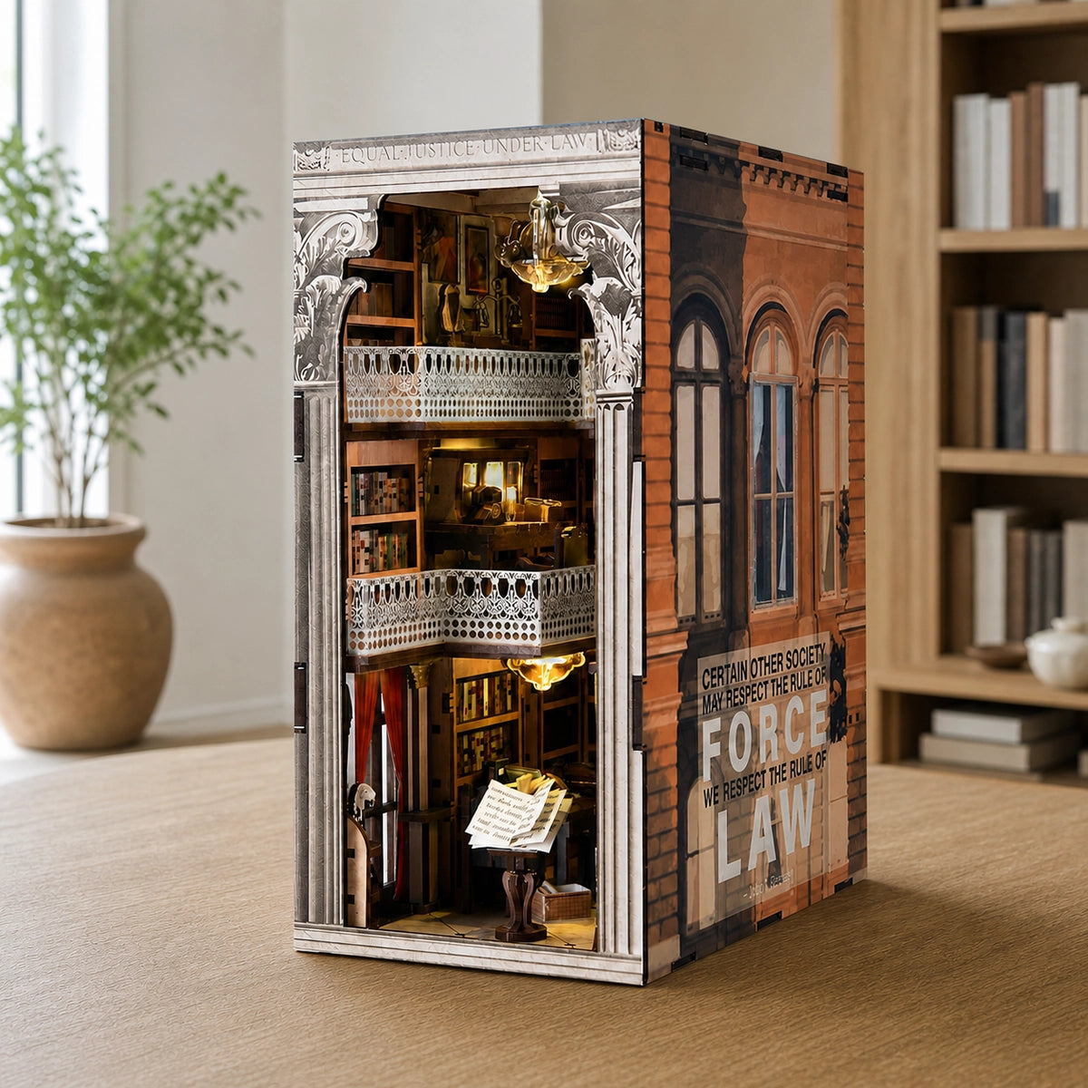 Law Library - DIY Book Nook