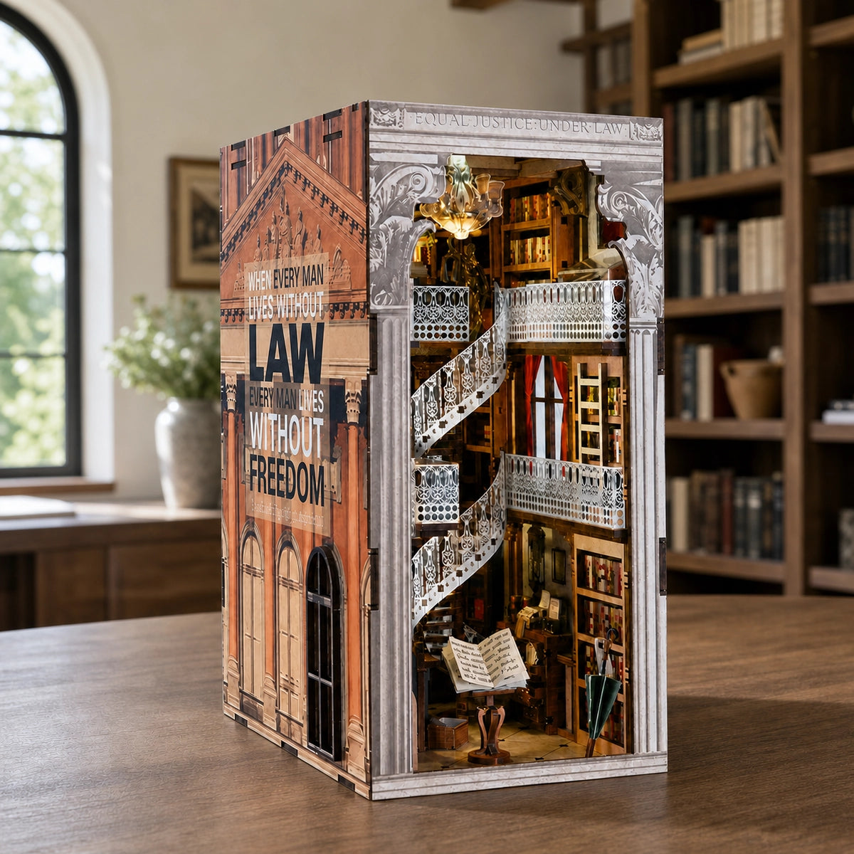 Law Library - DIY Book Nook