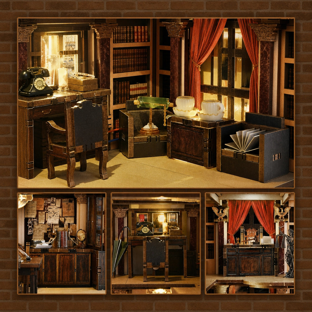 Law Library - DIY Book Nook