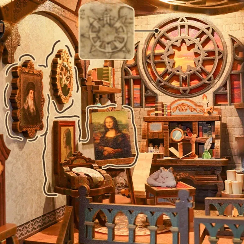 Leonardo Da Vinci - Book Nook