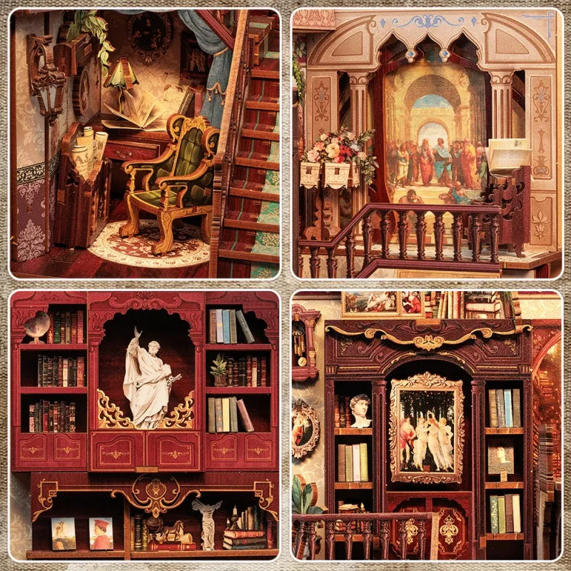 Library of Wisdom - Kit Book Nook