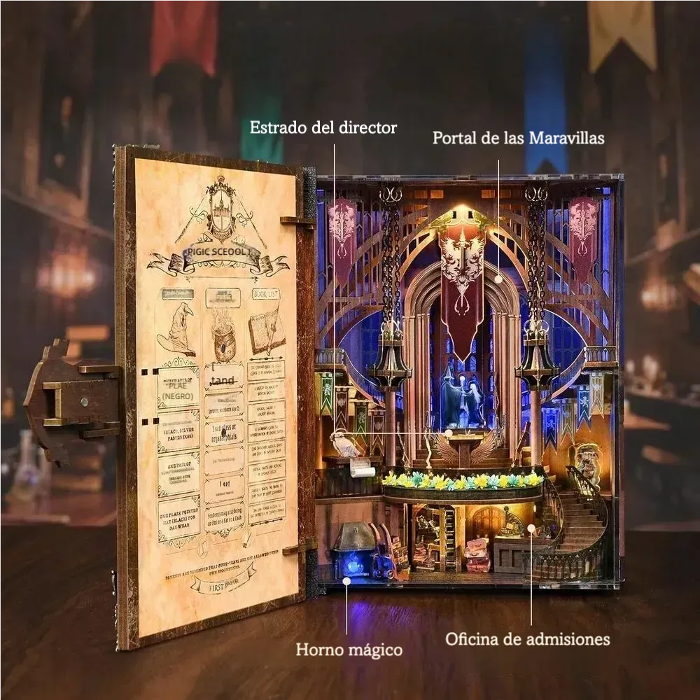 Magic Admissions Guide - Book Nook