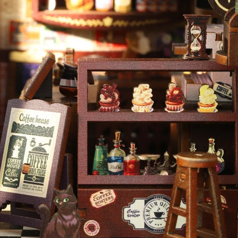 Magic Café Shop - Kit Book Nook