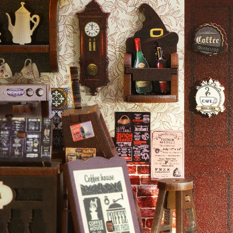 Magic Café Shop - Kit Book Nook