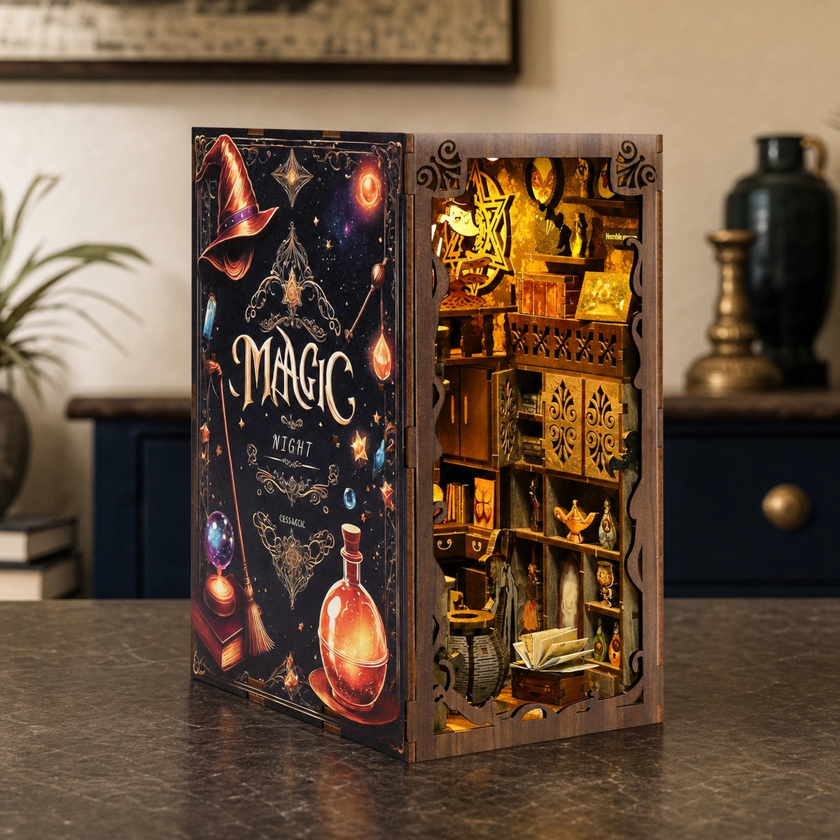 Magic Night - DIY Book Nook