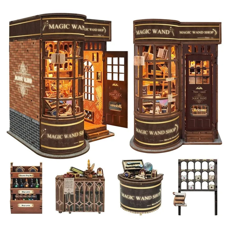 Magic Wand Shop - Kit Book Nook