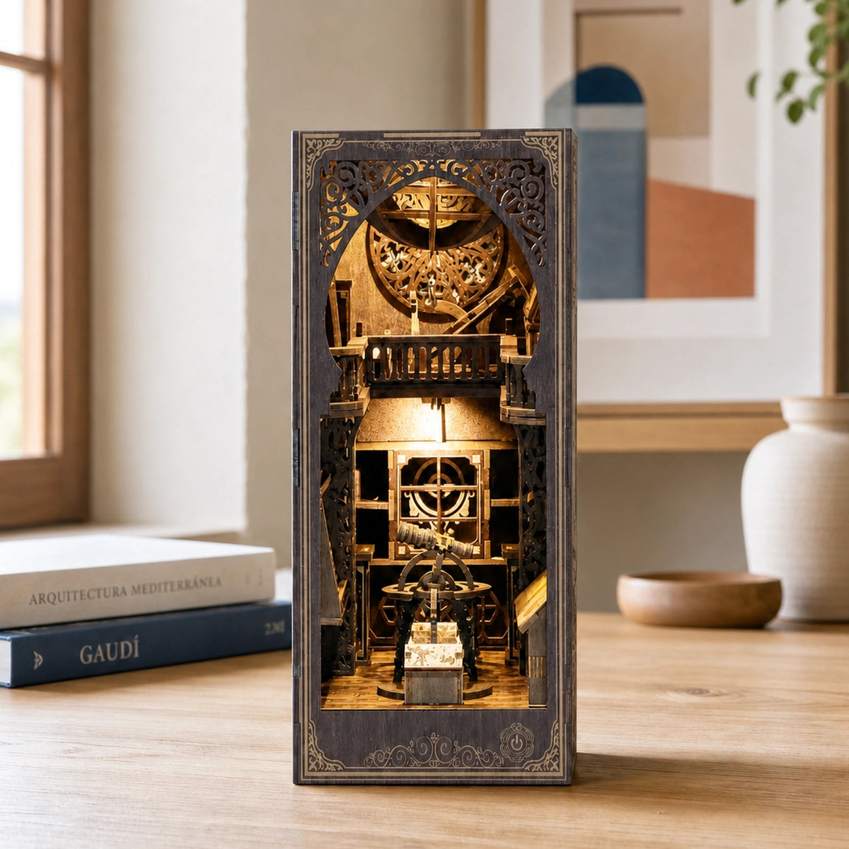 Museum of Astronomy - Book Nook en miniatura