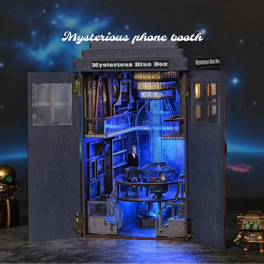 Mysterious Blue Box - Book Nook