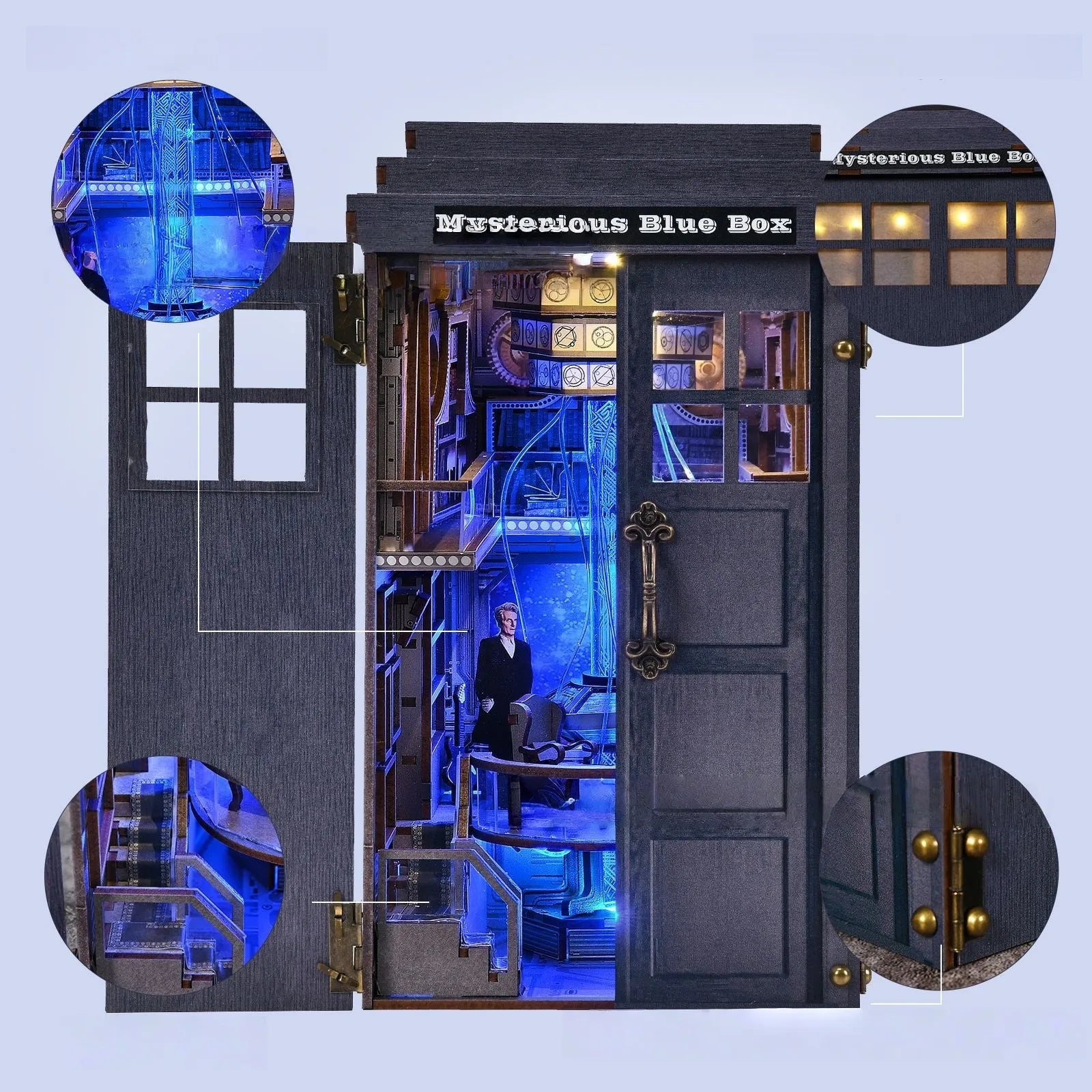 Mysterious Blue Box - Book Nook