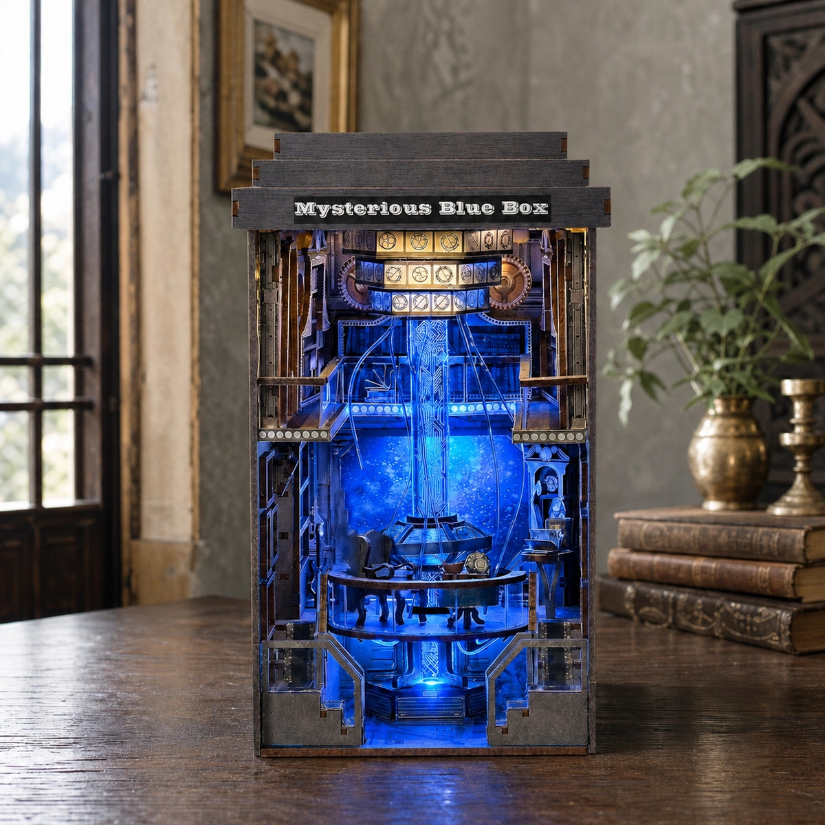 Mysterious Blue Box - Book Nook