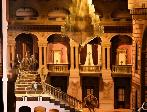 Gran salón con escalinata